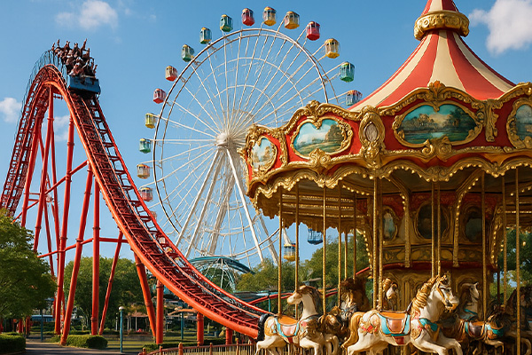 遊園地のイメージ